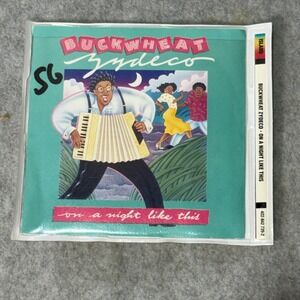 Buckwheat Zydeco On A Night Like This CD Island Records CD/ARTWORK ONLY‎
